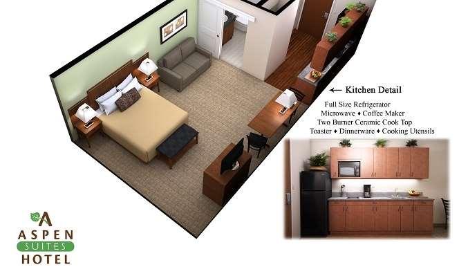 Aspen Suites Hotel シトカ 部屋 写真